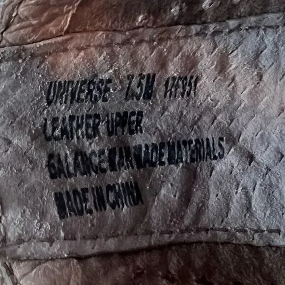 OTBT Women’s Cocoa Tan “Universe” Slip On Perforated Leather Flat Shoe Size 7.5 - Picture 9 of 11